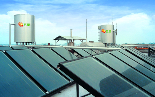 美(měi)維電(diàn)子(zǐ)廠(chǎng)560m2太陽能(néng)熱(rè)水(shuǐ)器(qì)